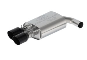 Ford Mustang Performance Exhaust - Ford Racing - Extreme Cat-Back, Active, Quad 4 in. Black Chrome Plated Tips - Black - 2024+ Ford Mustang Performance Exhaust - Ford Racing - Extreme Cat-Back, Active, Quad 4 in. Black Chrome Plated Tips - Black - 2024+